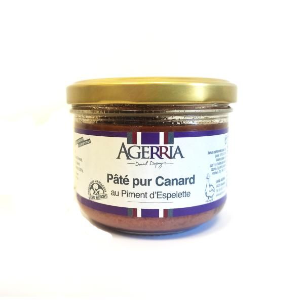 Pâté pur Canard au piment d'Espelette
