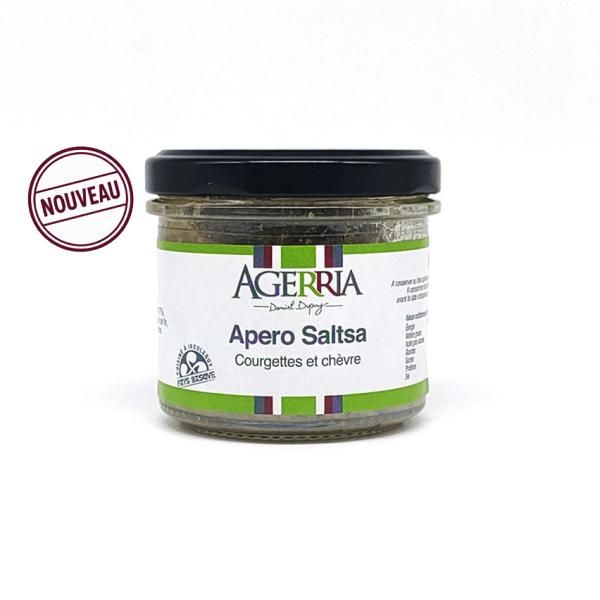 Apero Saltsa Courgettes et Chèvre
