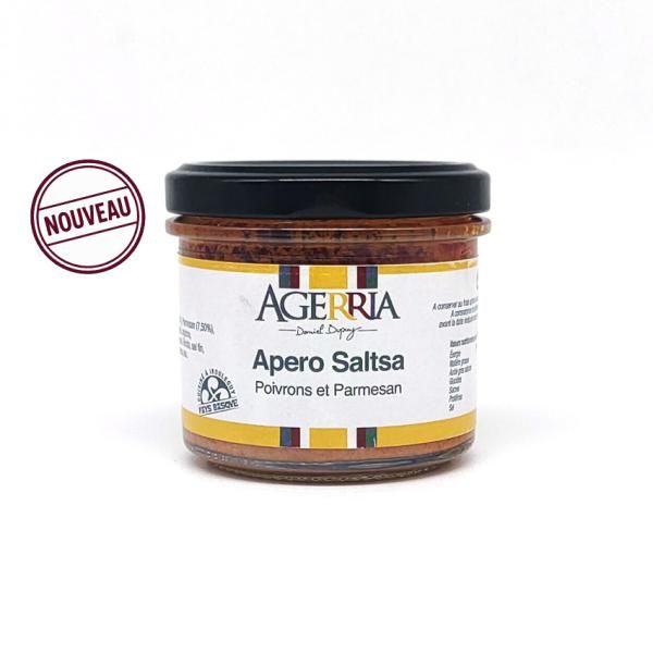 Apero Saltsa Poivrons et Parmesan
