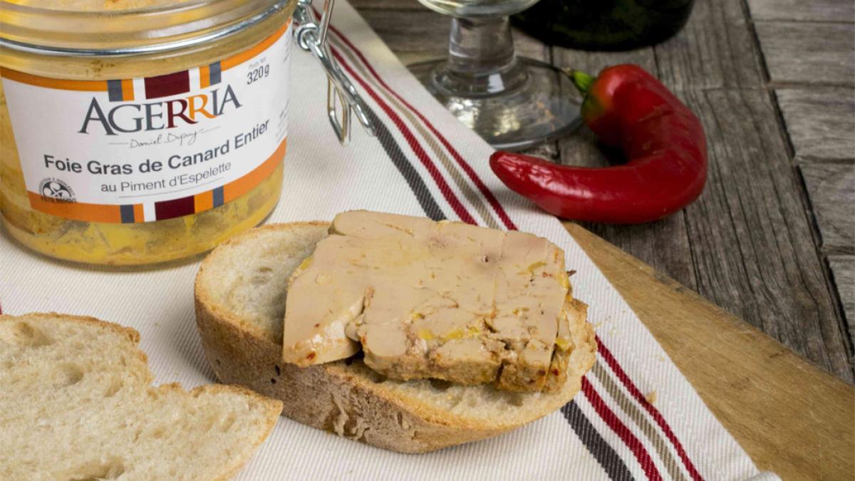 Foie gras au piment d'Espelette